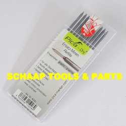 Pica-Dry marker reservestiftjes navulling afwasbaar 10x grafiet zwart | 4030